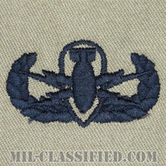 爆破物処理章 (ベーシック) （Explosive Ordnance Disposal (EOD), Badge, Basic）[ABU/パッチ]の画像