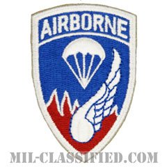 第187空挺歩兵連隊/第187空挺戦闘団（187th Airborne Infantry Regiment）[カラー/カットエッジ/エアボーンタブ付ワンピースタイプ/パッチ/レプリカ]の画像