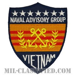 海軍・軍事顧問団（Naval Advisory Group Vietnam）[カラー/カットエッジ/パッチ/レプリカ]の画像