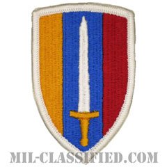 在ベトナムアメリカ陸軍（U.S. Army Vietnam）[カラー/メロウエッジ/パッチ]の画像