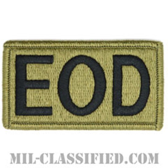 EOD（爆発物処理班）（Explosive Ordnance Disposal）[OCP/メロウエッジ/ベルクロ付パッチ]画像