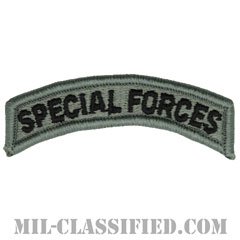 スペシャルフォースタブ（Special Forces Tab）[UCP（ACU）/メロウエッジ/ベルクロ付パッチ]の画像