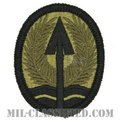 イラク多国籍軍団（Multi-National Corps-Iraq）[OCP/メロウエッジ/ベルクロ付パッチ]の画像