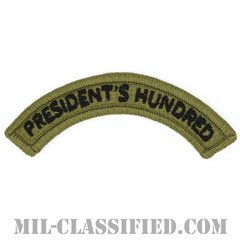 プレジデンツ ハンドレット タブ（President's Hundred Tab）[OCP/メロウエッジ/ベルクロ付パッチ]の画像