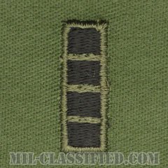 准尉 (CW4)（Chief Warrant Officer 4 (CW4)）[サブデュード/階級章/パッチ/ペア（2枚1組）]の画像