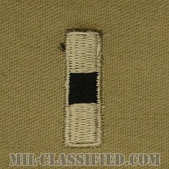 准尉 (WO1)（Warrant Officer (WO1)）[デザート/階級章/パッチ/ペア（2枚1組）]の画像