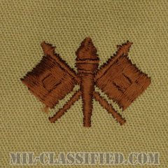 通信科章（Signal Corps）[デザート/兵科章/パッチ/ペア（2枚1組）]の画像