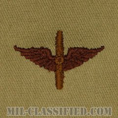 航空科章（Aviation）[デザート/兵科章/パッチ/ペア（2枚1組）]の画像