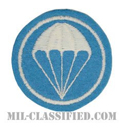 パラシュート部隊(歩兵)（Parachute Infantry）[カラー/フェルト生地/カットエッジ/キャップ用パッチ/レプリカ]の画像