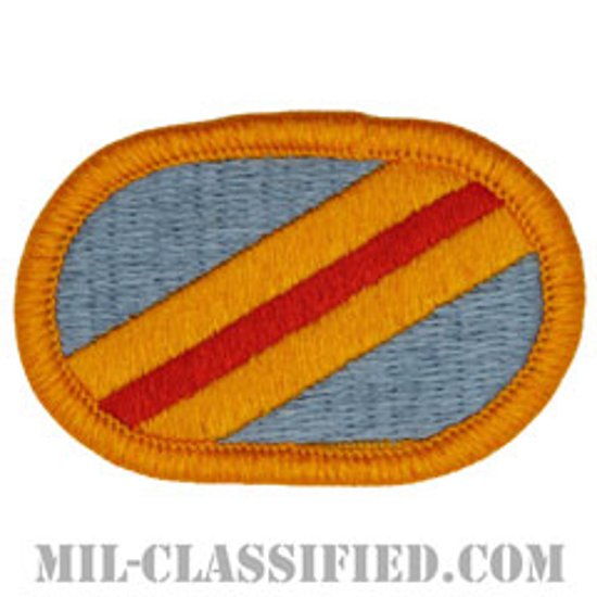 第117騎兵連隊第5大隊長距離監視分遣隊（LRSD, 5th Squadron, 117th Cavalry Regiment）[カラー/メロウエッジ/オーバルパッチ]画像