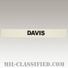 DAVIS [カラー/ネームテープ/プリントタイプ/パッチ/レプリカ]の画像