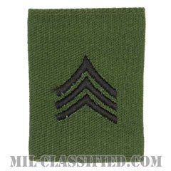 軍曹（Sergeant (SGT)）[サブデュード/ゴアテックスパーカー用スライドオン階級章]の画像