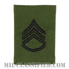 二等軍曹（Staff Sergeant (SSG)）[サブデュード/ゴアテックスパーカー用スライドオン階級章]の画像