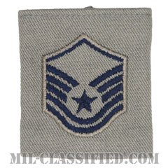 曹長（Master Sergeant）[ABU/ゴアテックスパーカー用スライドオン空軍階級章]の画像