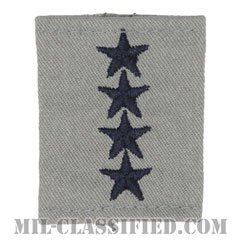 大将（General (GEN)）[ABU/ゴアテックスパーカー用スライドオン空軍階級章]の画像