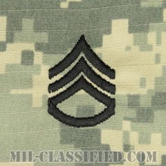 二等軍曹（Staff Sergeant (SSG)）[UCP（ACU）/階級章/キャップ用縫い付けパッチ]の画像