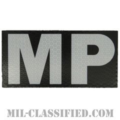 MP（憲兵）（Military Police）[IR（赤外線）反射素材/4インチ幅/ベルクロ付パッチ]の画像