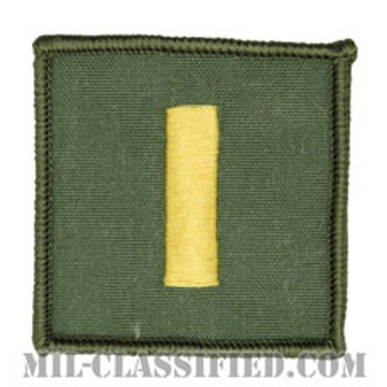 少尉（Ensign）[フライトスーツ用セージグリーン/海軍階級章/ペア（2枚1組）]画像