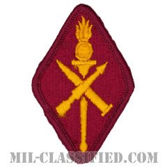 ミサイル弾薬学校（Missile and Munitions Center and School）[カラー/メロウエッジ/パッチ]の画像