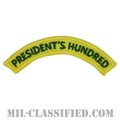 プレジデンツ ハンドレット タブ（President's Hundred Tab）[カラー/メロウエッジ/パッチ]の画像