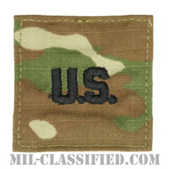 陸軍犯罪捜査司令部用U.S.章（U.S. Letters (CID)）[OCP（7C）/ベルクロ付パッチ]画像