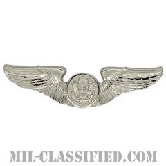 航空機搭乗員章 (下士官用エアクルー)（Air Force Enlisted Aircrew Badge）[カラー/鏡面仕上げ/バッジ]の画像