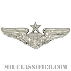 航空機搭乗員章 (将校用シニア・エアクルー)（Air Force Officer Senior Aircrew Badge）[カラー/鏡面仕上げ/バッジ]の画像