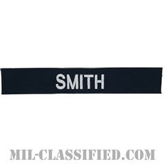 SMITH [カバーオール用/シルバー刺繍/海軍ネームテープ/生地テープパッチ]の画像