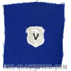 獣医章 (ベーシック)（Veterinarian Badge, Basic）[カラー/空軍ブルー生地/パッチ]の画像