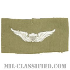 飛行士章 (ベーシック・パイロット)（Army Aviator (Pilot), Basic）[カラー/カーキ生地/パッチ]の画像