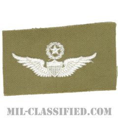 飛行士章 (マスター・パイロット)（Army Aviator (Pilot), Master）[カラー/カーキ生地/パッチ]の画像