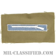 優秀歩兵章（Expert Infantryman Badge (EIB)）[カラー/カーキ生地/パッチ]の画像