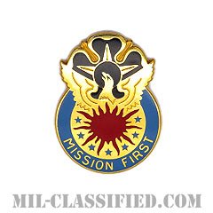第111軍事情報旅団（111th Military Intelligence Brigade）[カラー/クレスト（Crest・DUI・DI）バッジ]の画像