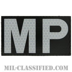 MP（憲兵）（Military Police）[IR（赤外線）反射素材/3.5インチ幅/ベルクロ付パッチ]の画像