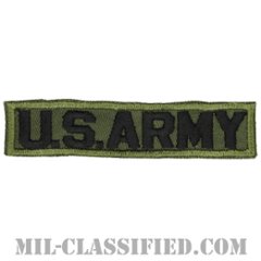 U.S.ARMY[サブデュード/コットンツイル/ネームテープ/パッチ]の画像