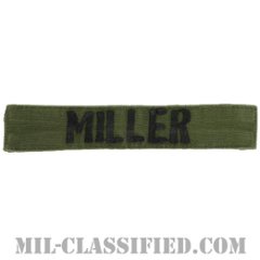 MILLER[サブデュード/横振り刺繍/ネームテープ/パッチ/中古1点物]の画像