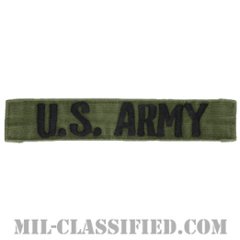 U.S.ARMY[サブデュード/横振り刺繍/ネームテープ/パッチ/中古1点物]の画像