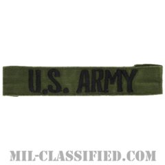 U.S.ARMY[サブデュード/横振り刺繍/ネームテープ/パッチ/中古1点物]の画像