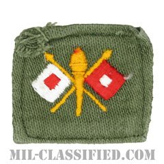 通信科章（Signal Corps）[カラー/兵科章/パッチ/中古1点物]の画像