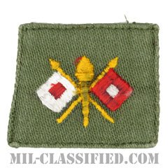 通信科章（Signal Corps）[カラー/兵科章/パッチ/中古1点物]の画像
