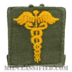 衛生科章（Medical Corps）[カラー/兵科章/パッチ/中古1点物]の画像