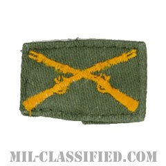 歩兵科章（Infantry Branch Insignia）[カラー/兵科章/パッチ/中古1点物]の画像