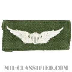飛行士章 (ベーシック・パイロット)（Army Aviator (Pilot), Basic）[カラー/パッチ/中古1点物]の画像