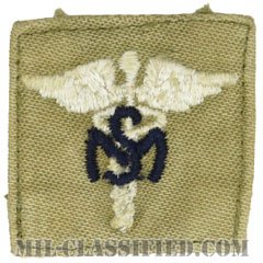 衛生業務科章（Medical Service Corps）[カラー/兵科章/パッチ/中古1点物]の画像