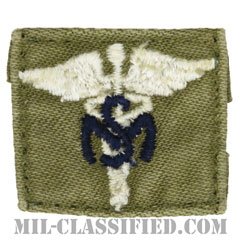 衛生業務科章（Medical Service Corps）[カラー/兵科章/パッチ/中古1点物]の画像