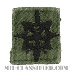 情報科章（Military Intelligence Corps）[サブデュード/兵科章/1960s/コットン100％/パッチ/中古1点物]の画像