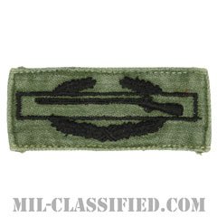 戦闘歩兵章 (ファースト)（Combat Infantryman Badge (CIB), First Award）[サブデュード/1960s/コットン100％/パッチ/中古1点物]の画像