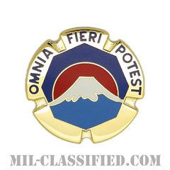在日アメリカ陸軍（U.S. Army Japan Command）[カラー/クレスト（Crest・DUI・DI）バッジ]の画像