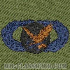 補給・燃料章 (ベーシック)（Supply and Fuels Badge, Basic）[サブデュード/ブルー刺繍/パッチ]の画像