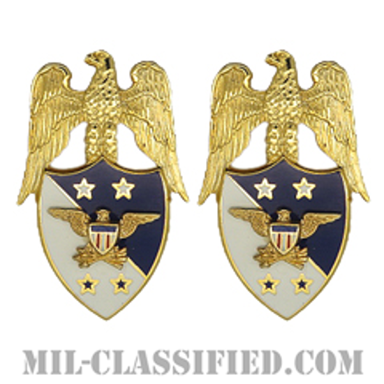 アメリカ統合参謀本部議長補佐官（Aide to the Chairman of the Joint Chiefs of Staff）[カラー/兵科章（将校用）/バッジ/ペア（2個1組）]画像